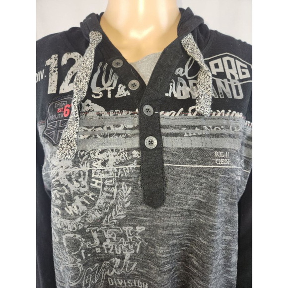 Projek Raw | Men | Long Sleeve Shirt | Black | Size Large - Picture 5 of 9